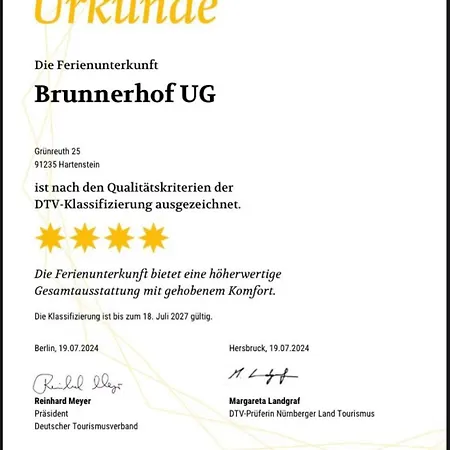 Apartmán Brunnerhof Urlaub Auf Dem Land